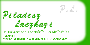 piladesz laczhazi business card